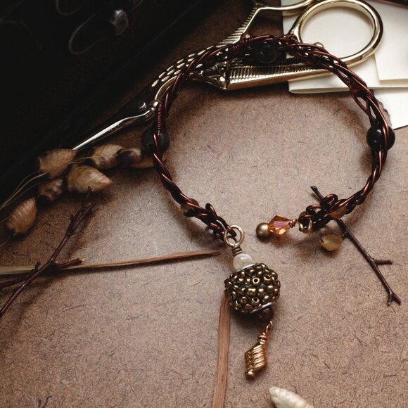 Wire Celtic Cuff Bracelet - Picture 3 of 8